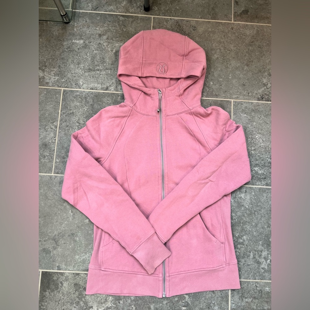 lululemon full zip scuba hoodie (rare color!!)